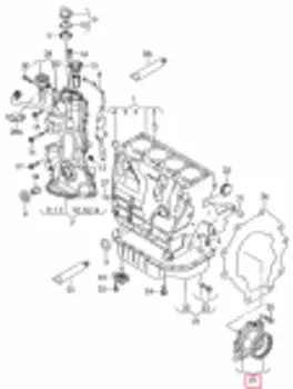 Сальник коленчатого вала (85-L) SO-0135