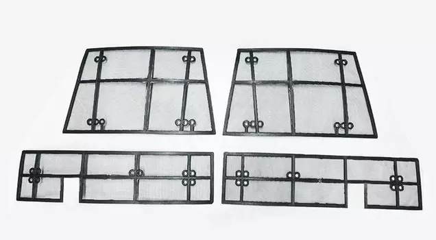 Сетки защитные в радиаторные решетки для Volkswagen Teramont 2017 -