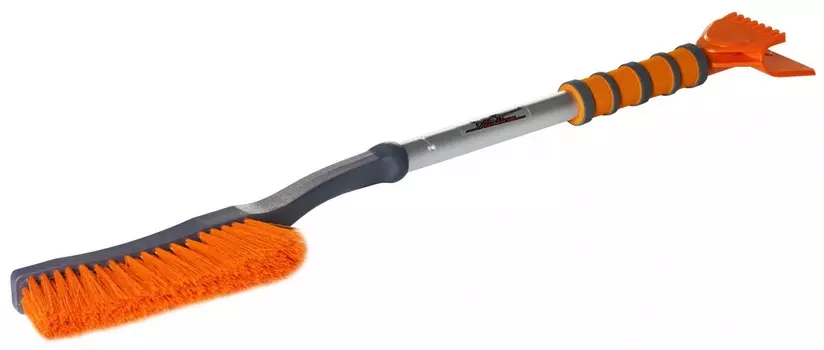 Щетка от снега и льда с мягкой щетиной и двойным скребком (длина 80 см) Airline AB-R-03