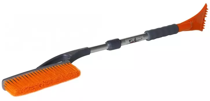 Щетка от снега и льда с телескопической рукояткой и мягкой щетиной (длина 100 см) Airline AB-R-05