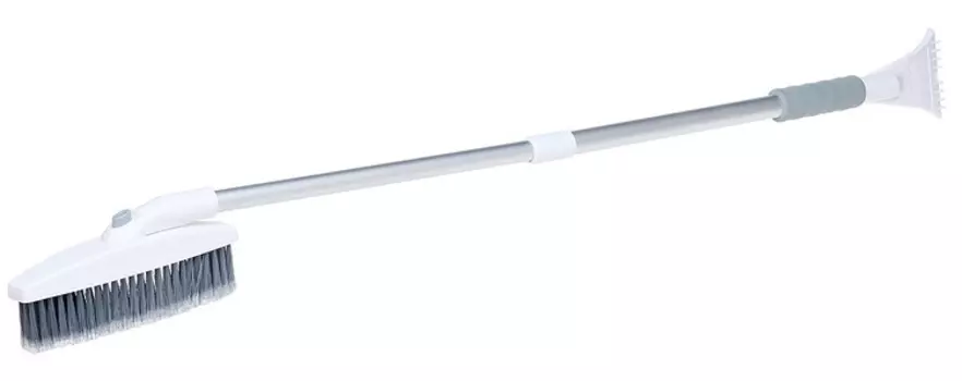 Щетка от снега и льда с телескопической рукояткой с мягкой распушенной щетиной (длина 113 см) Airline AB-R-06R