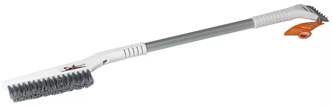 Щетка от снега и льда с телескопической рукояткой с мягкой распушенной щетиной (длина 60 см) Airline AB-R-10R