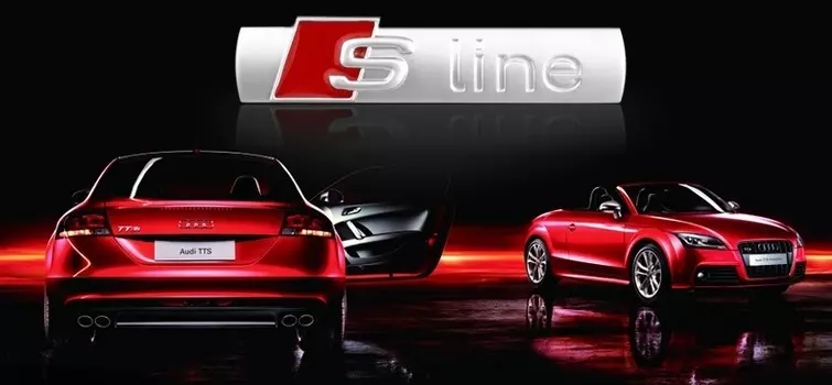 Шильдик S-line на радиаторную решетку