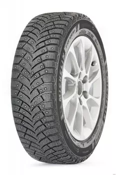 Шина автомобильная Michelin X-Ice North 4 ZP 245/50 R18, Run Flat, зимняя, шипованная, 100H