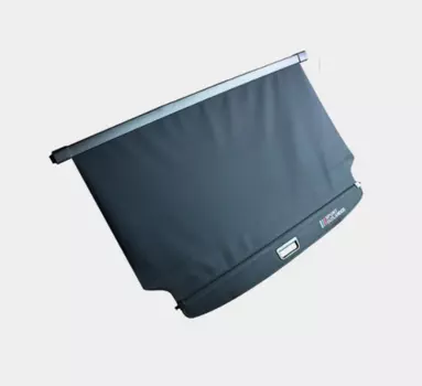 Шторка в багажник (черная, надпись "Sport Outlander") для Mitsubishi Outlander (3G) 2012 -