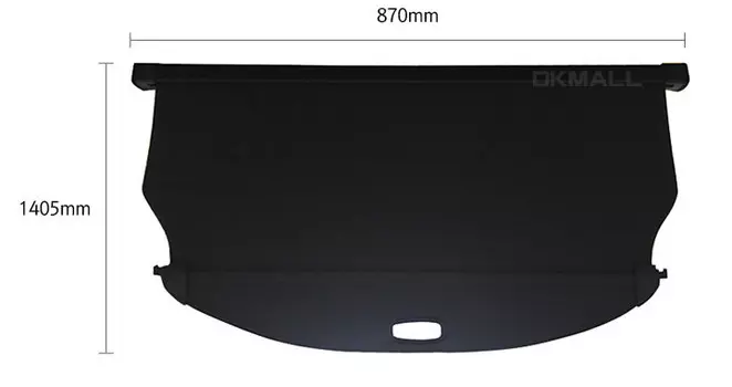 Шторка в багажник Mobis TM-10 для Санта Фе 4 (Hyundai Santa Fe 2018 - 2019)