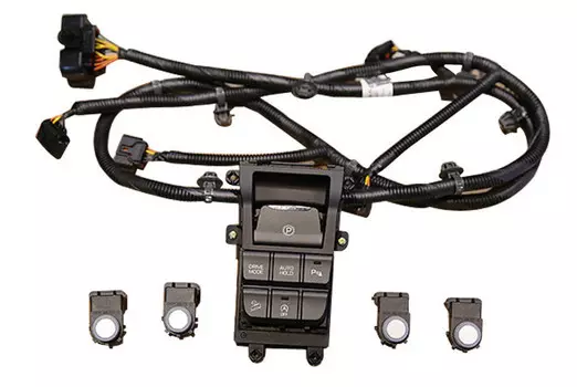 Система помощи при парковке (педалировании) комплект с датчиками для Hyundai Tucson 2018 - 2019