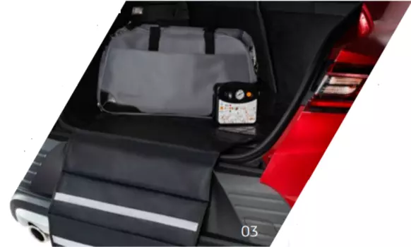 Складная сумка серая Renault для Renault ARKANA (Рено Аркана) 2019 -