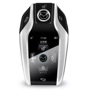 Смарт ключ с ЖК-дисплеем (серебристый) First Club FRS00122 для Mazda CX-30 2020-