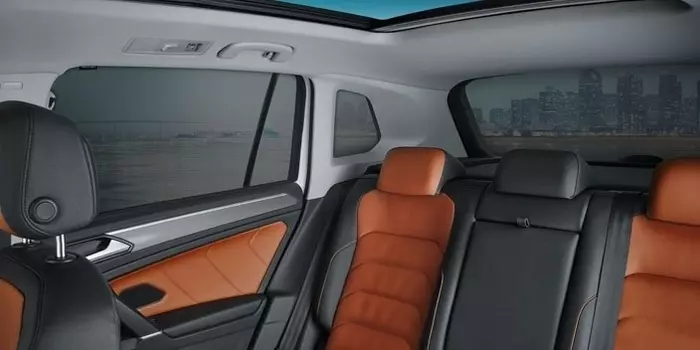 Солнце защитные шторки (задние дверцы, стекла багажного отсека и заднее стекло) 5NA064365 для Volkswagen Tiguan 2017-