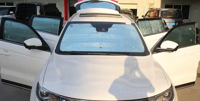 Солнцезащитные шторки для Geely Atlas 2018 -