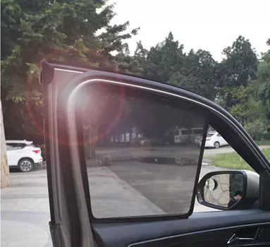 Солнцезащитные шторки в салон (темные) для Volkswagen Teramont 2017 -