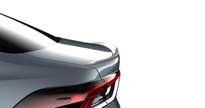 Спойлер багажника (грунт) Toyota Corolla 2019-