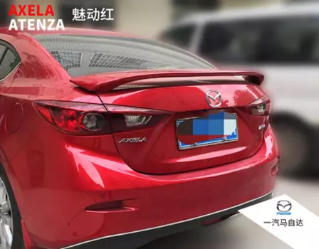 Спойлер крышки багажника SPORT Style для Mazda 3 2013-2017