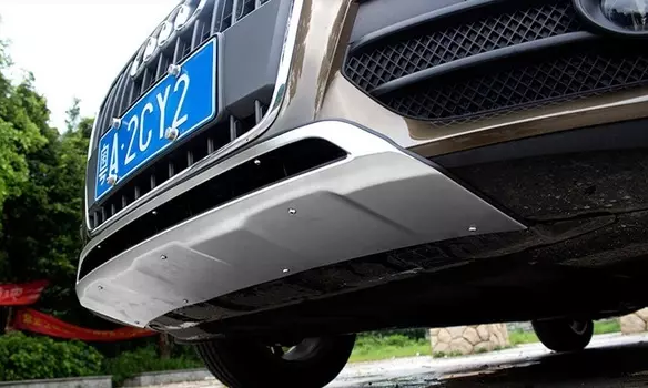 Стильные накладки на бампера для AUDI Q3 2016 -