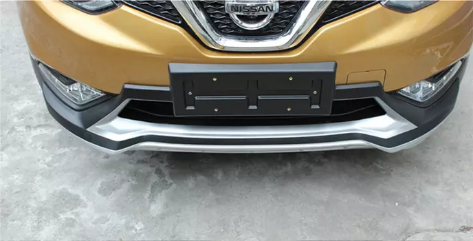 Стильные накладки на бампера, обвес CARPING для Nissan Qashqai 2013-