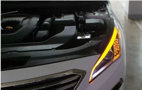 Светодиодная бровь передней фары для Hyundai Sonata 2017 -