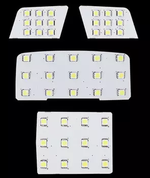 Светодиодное освещение в салон для Санта Фе 4 (Hyundai Santa Fe 2018 - 2019)