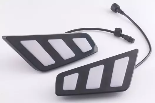 Светодиодные ДХО и повторители поворота для Geely Emgrand X7 2019, 2020 -