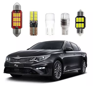 Светодиодные лампочки в салон и боковые поворотники Kapoka для KIA Optima 2018 -