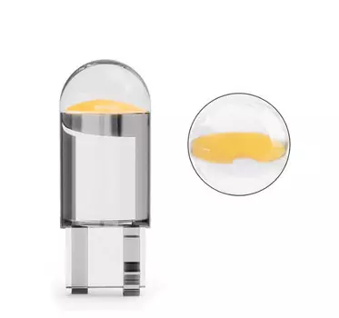 Светодиодные лампы Cob yellow light 10 штук Car LED Manufacturer CRLD-YL00101