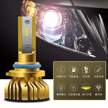 Светодиодные LED лампы в ближний свет для Hyundai Solaris 2017 -