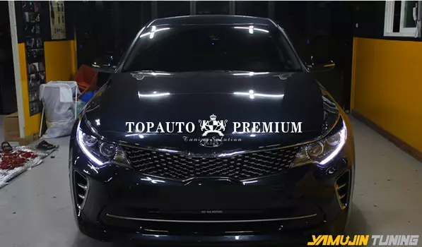 Светодиодные модули в переднюю оптику для Optima 2016