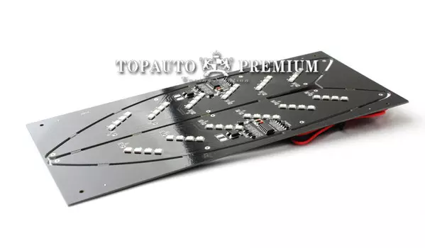 Светодиодные отражатели в двери для Санта Фе 4 (Hyundai Santa Fe 2018 - 2019)