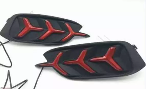 Светодиодные задние катафоты Dallon DAL00212 для Honda Civic (10G) 2015 -