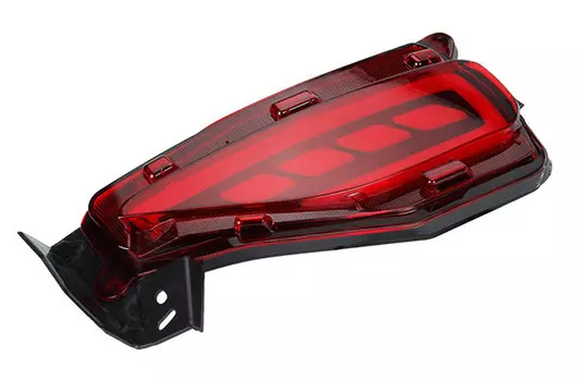 Светодиодные задние противотуманные фонари с функцией поворотника (LED ПТФ) для Toyota Fortuner 2017-