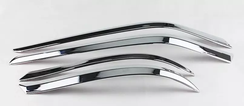 Угловые хромированные молдинги для Suzuki SX4 (2014 - 2016)