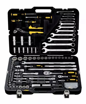 Универсальный набор инструментов (118 предметов, 1/2" -1/4") BERGER BG118-1214