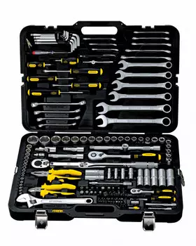 Универсальный набор инструментов (141 предмет, 1/2" -1/4") BERGER BG141-1214