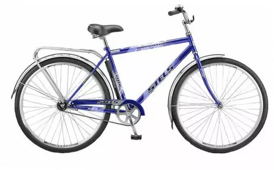 Велосипед дорожный с корзиной 28 (сталь, 20'', зеленый) Navigator 300 Gent STELS LU075697