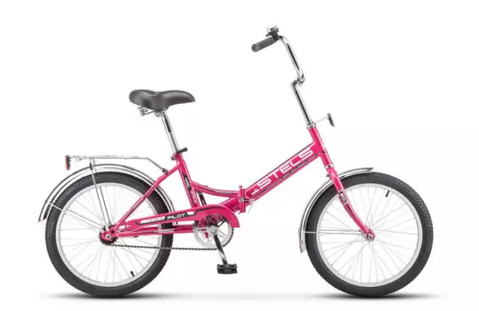 Велосипед складной 20 (сталь, 13,5'', калиновый) Pilot 410 STELS LU079558