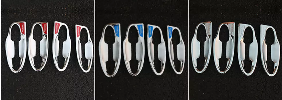 Вкладыши под дверные ручки (хром) для Chery Tiggo 8 (2018 - 2019)