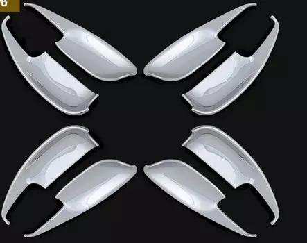 Вкладыши под дверные ручки (хром) для Subaru Forester 2013 - 2015