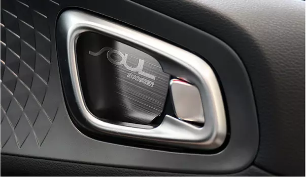 Вкладыши под салонные ручки (алюминий) для Kia Soul (Киа Соул) 2019, 2020