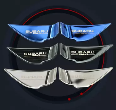 Вкладыши под салонные ручки для Subaru Forester 2018 - 2019