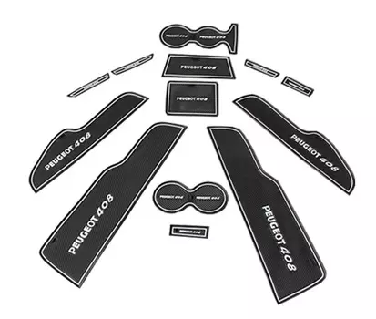 Вкладыши в салонные ниши для Peugeot 408 2012 -