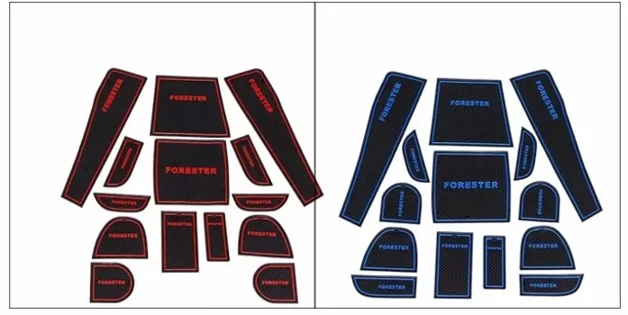 Вкладыши в салонные ниши для Subaru Forester (2013 - 2015)