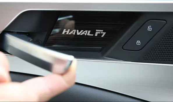 Вкладыши в салонные ручки для Haval F7 (Хавал Ф7) 2018 +