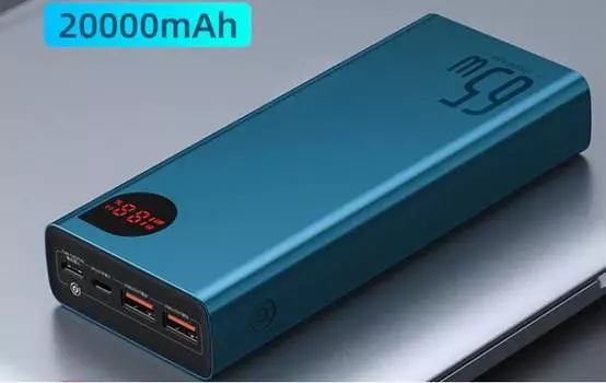 Внешнее зарядное устройство, голубое Baseus BASE00194