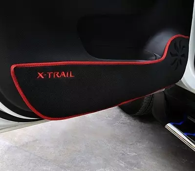 Внутренние защитные накладки на двери для Nissan X-Trail 2014 -
