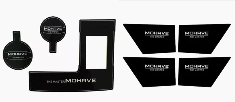 Вставки в подстаканники светодиодные LED КИА Мохав ( KIA Mohave ) 2020