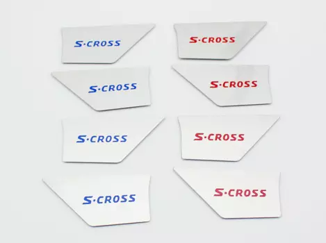 Вставки в салонные ручки матовые для SX4