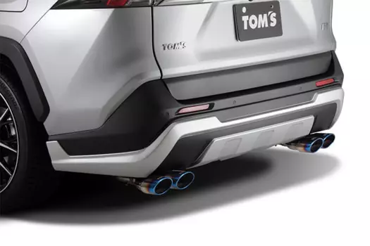 Выхлопная система двойная TOMS Тойота РАВ4 (RAV4 ) 2019 -