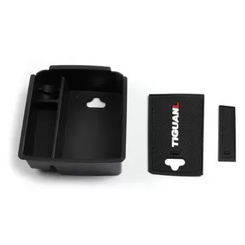 Ящик в подлокотник с резиновым ковриком для Volkswagen Tiguan 2017-