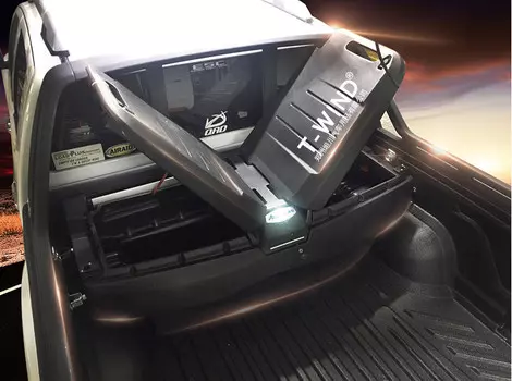 Ящик в задний борт T-Wind для Foton Tunland 2016 - 2019