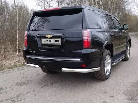 Задние уголки (овальные) CHEVTAH16-15 для Chevrolet Tahoe IV 2015-